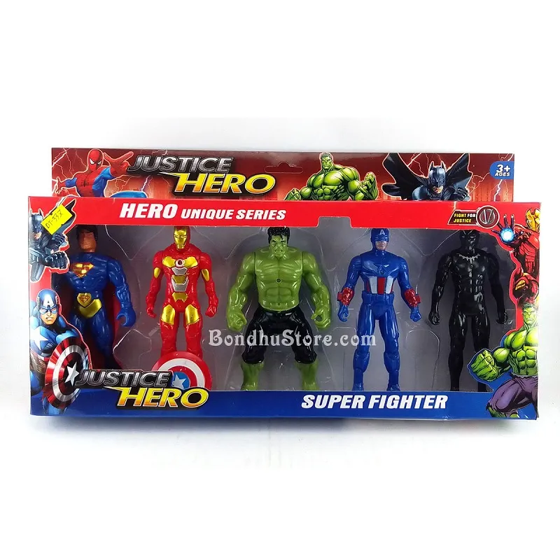 avenger boy doll 5p set mini