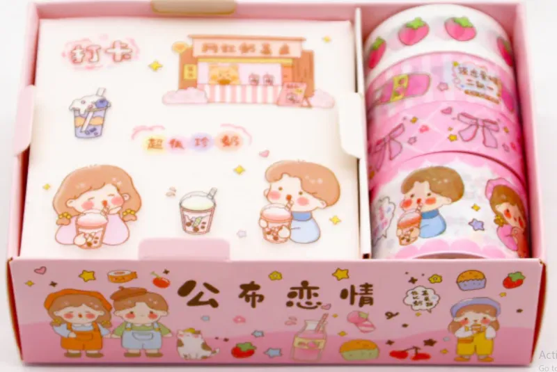 Sticker fun gift box big